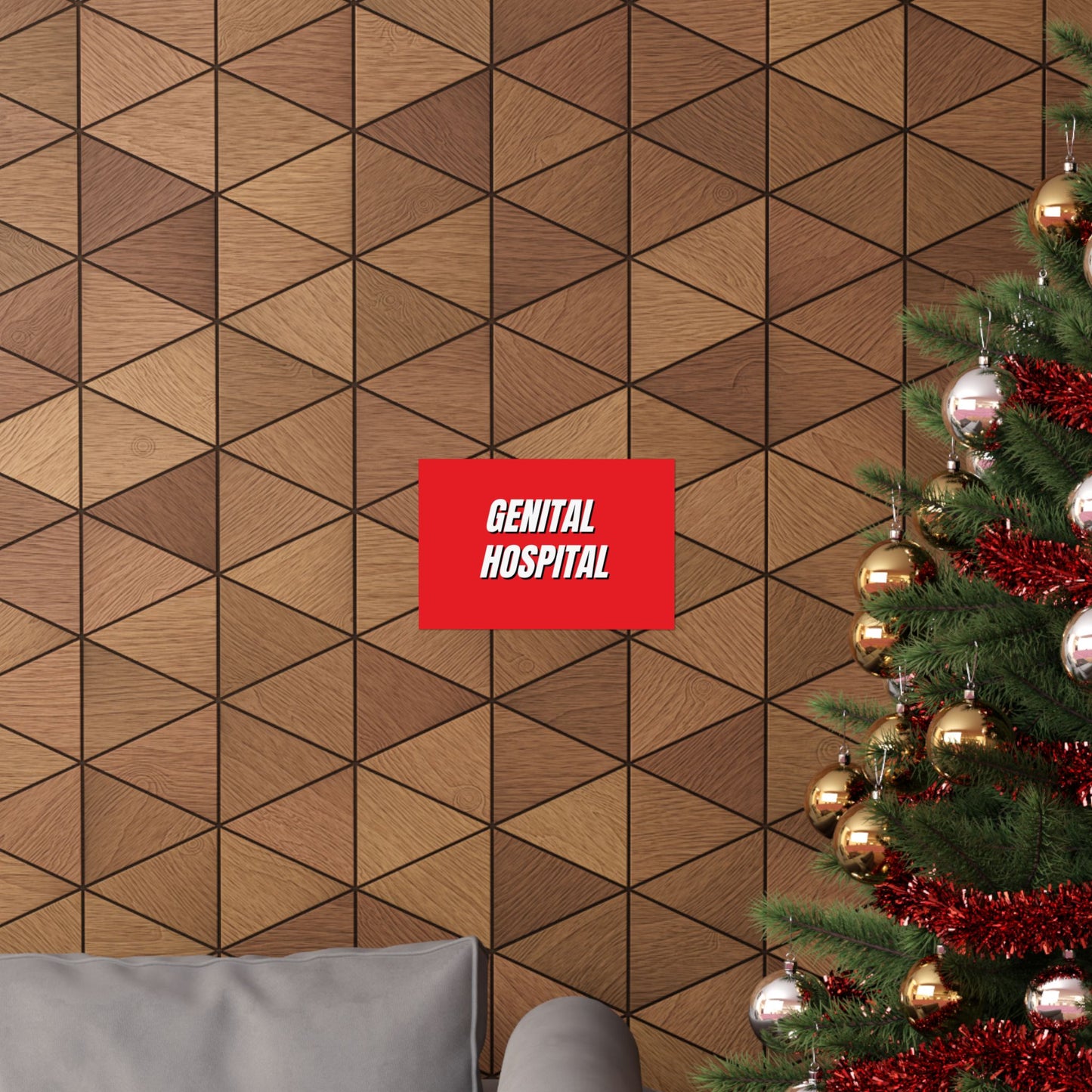 "Genital Hospital" Matte Poster