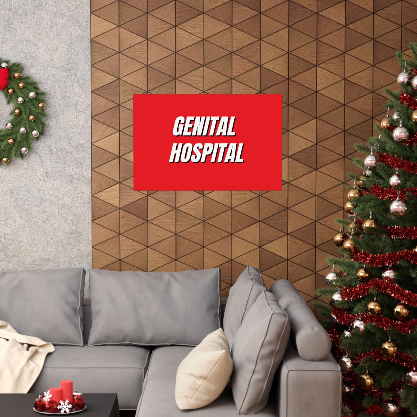 "Genital Hospital" Matte Poster