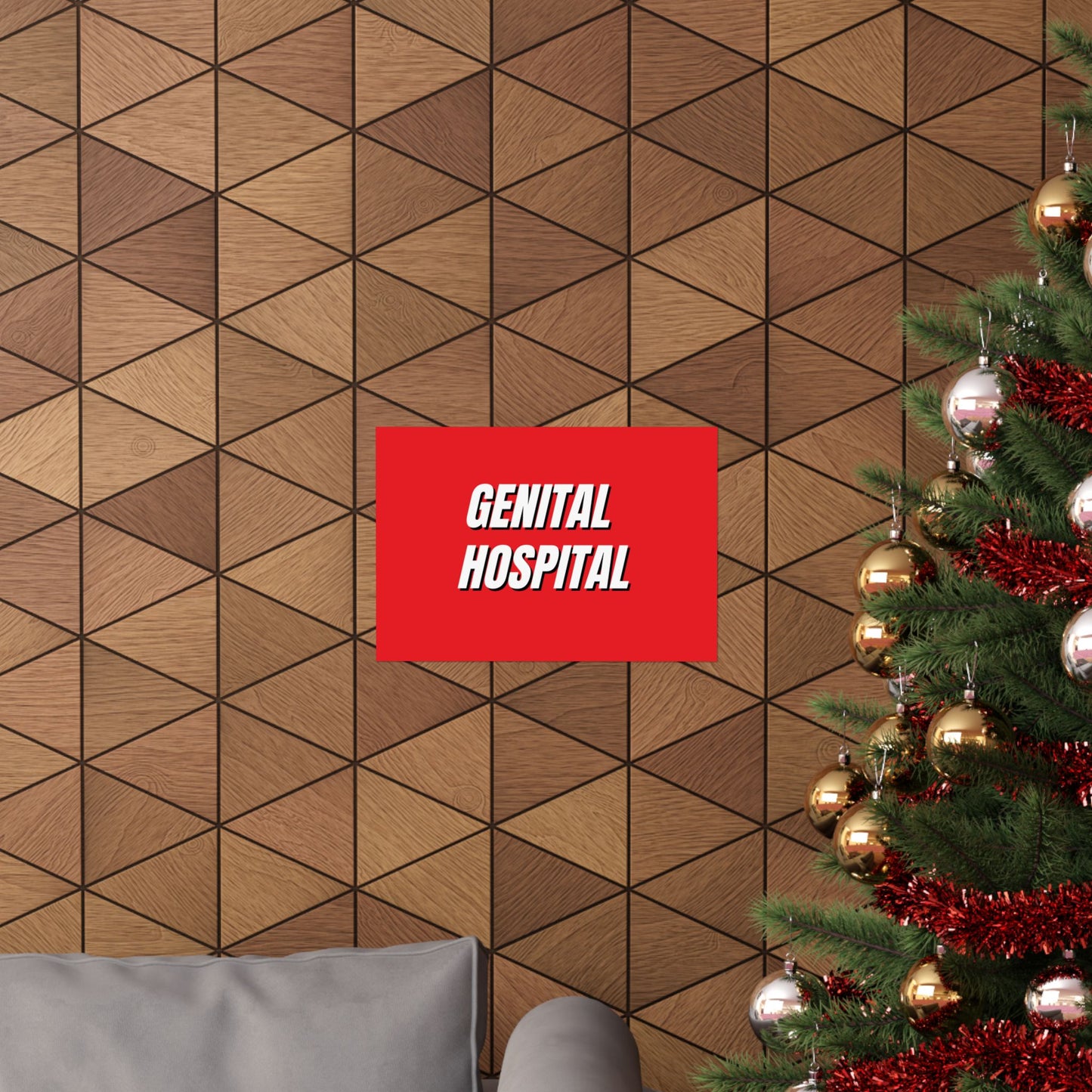 "Genital Hospital" Matte Poster